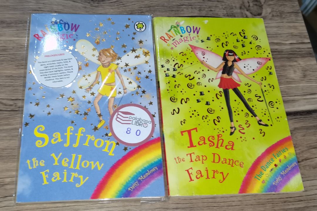 Rainbow Magic Daisy Meadows Children Books (Category: Children's Books) located in Iloilo. Submitted by k8sonlineph (Listing ID 1446404273, Image 2). Description: sold per piece Php 80 EACH preloved paperback Rainbow Magic Daisy Meadows Children Books MODE OF SHIPPING: LBC (DIRECT BUY PAYMENT FIRST OR J&T VIA Shapi CheckOut MODE OF PAYMENT: GCASH/ SEABANK / VIA Shapi CheckOut .