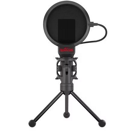 Redragon GM100 Seyfert Studio Microphone Kit (Category: Microphones) located in Pasig City. Submitted by merdlrs (Listing ID 1446509925, Image 2). Description: Used only once. No box, but we still have the receipt bought for 950 in Data Blitz .