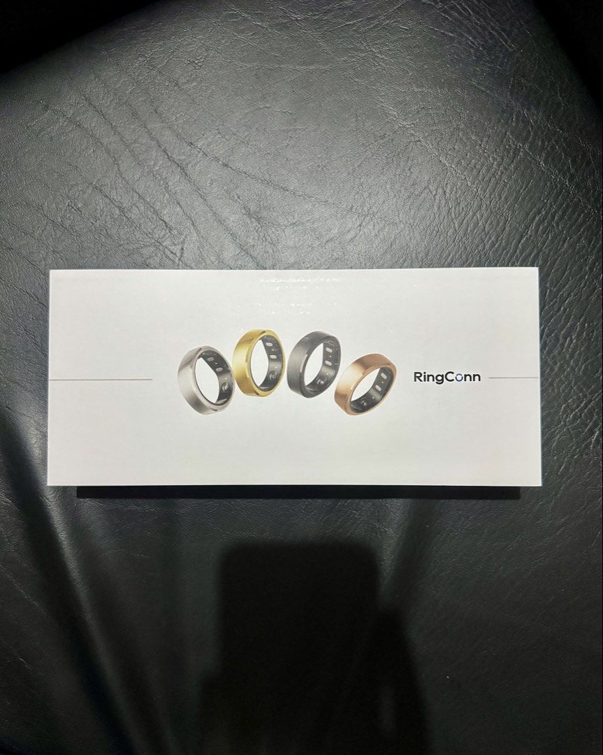RingConn Smart Ring Gen 2 GOLD (Category: Wearables & Smart Watches) located in Mandaluyong City. Submitted by luvieestbelle (Listing ID 1446370513, Image 2). Description: - RingConn Smart Ring (Gold) GEN 2 - Tracks your health and sleep patterns - Includes charger and original packaging - Easy to use and syncs with your smartphone - Perfect for monitoring your overall wellness Honest issues: Battery health- you have to charge daily already that’