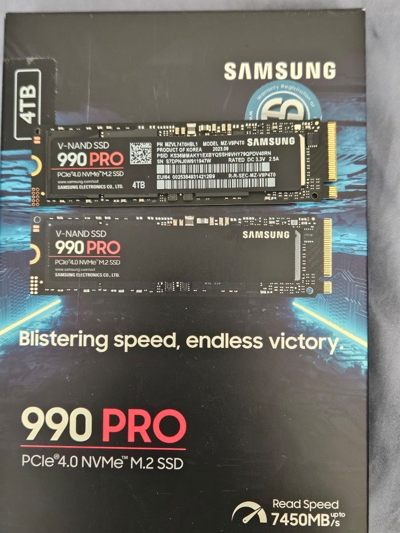 Samsung 990 Pro 4TB