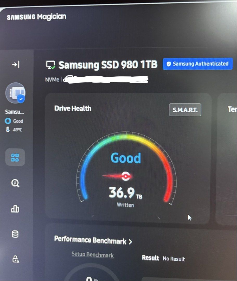 Samsung SSD 980 1TB NVMe