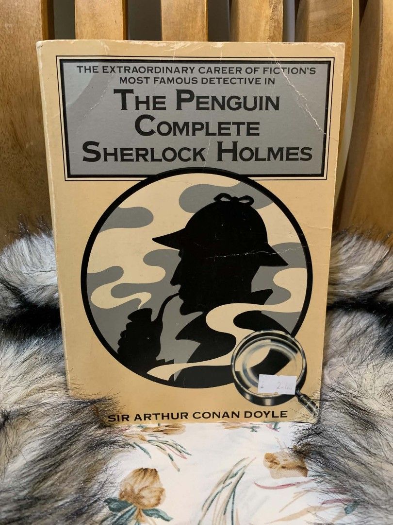 Sherlock Holmes Complete Work by Penguin (Category: Storybooks) located in General Trias. Submitted by bookshineph (Listing ID 1446402050, Image 1). Description: - Good condition - Tanning - Creases.