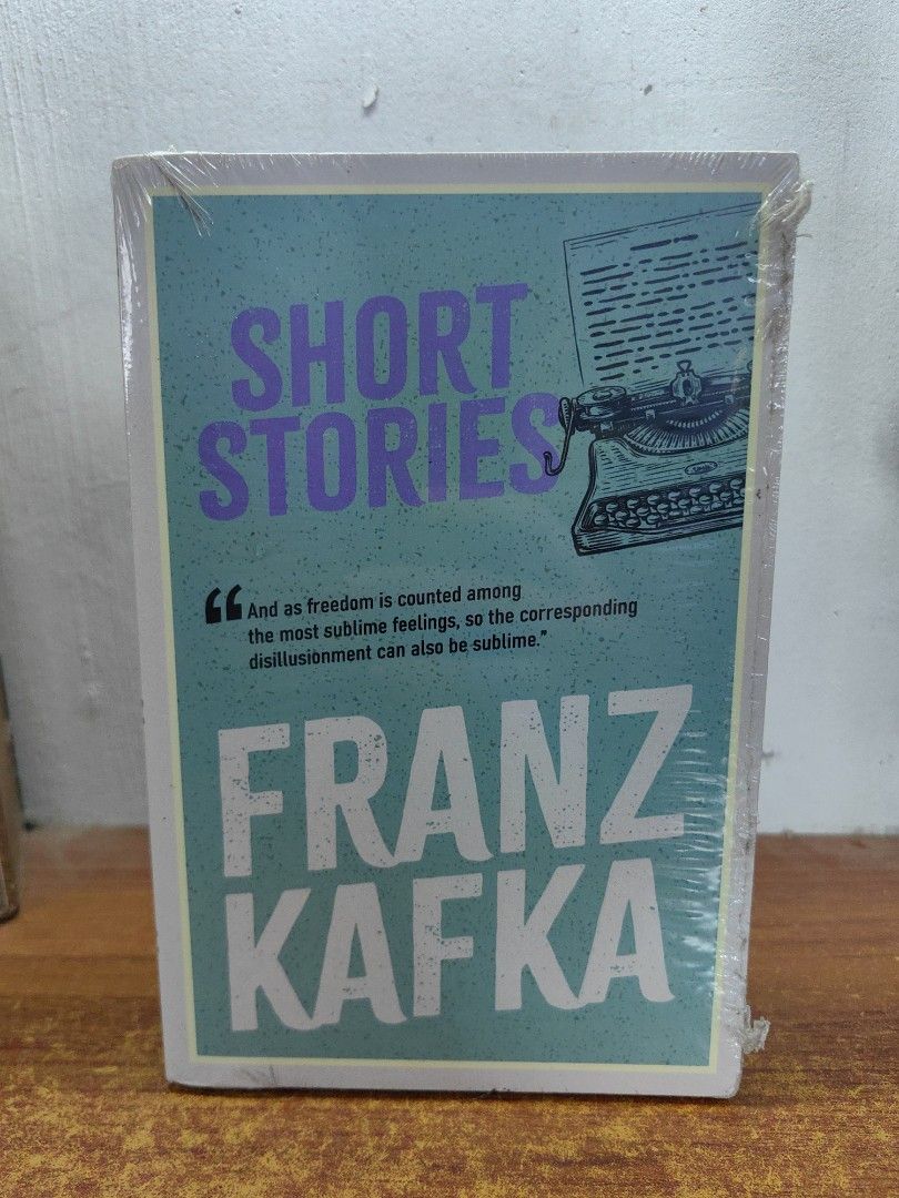 Short Stories - Franz Kafka (Category: Storybooks) located in Tarlac. Submitted by chapterse7en (Listing ID 1446367305, Image 2). Description: IMPORTANT: Serious buyers only. Lowballers and unresponsive buyers who ghost the chat will be automatically BLOCKED. Please do not message if you have no real intention of purchasing. Thank you for respecting my time. Brandnew OLDSTOCKS Trade Paperback Minor foxing on edges 2 copies available 1 copy SOLD 1