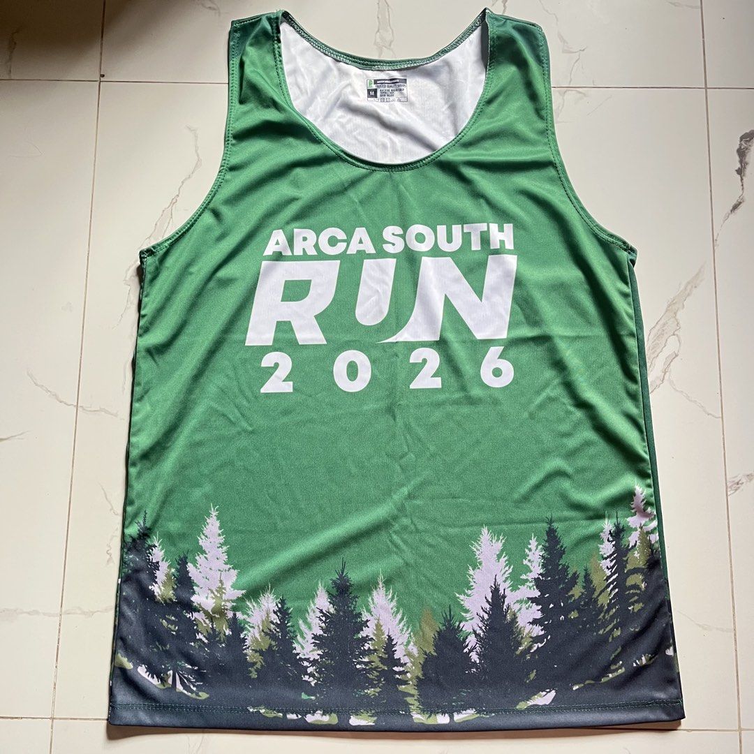Singlet Arca South Run 2026 (Category: Other Sports Equipment and Supplies) located in Taguig. Submitted by sdiph (Listing ID 1446447942, Image 1). Description: *Can be used for training, running, jogging, etc. *Sleeveless *Thick quality materials.
