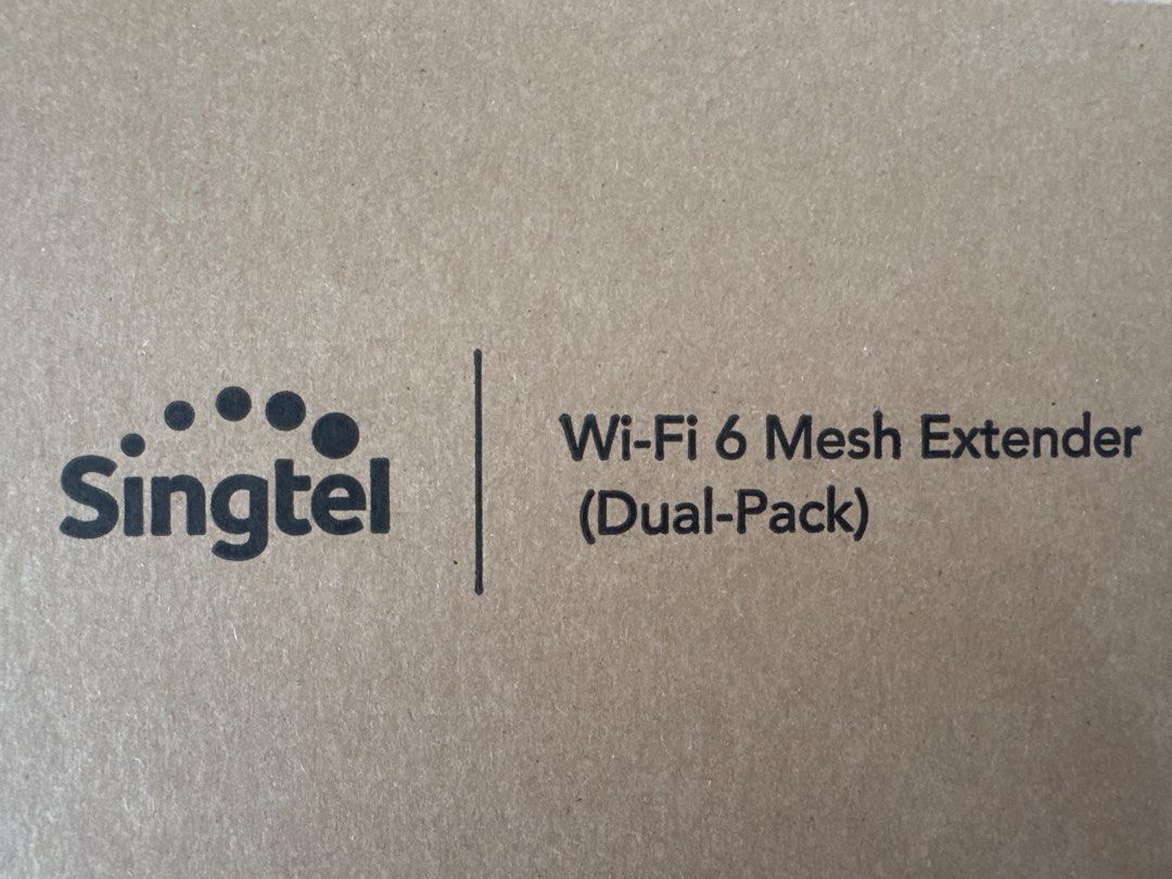 Singtel Wi-Fi 6 Mesh Extender (Dual Pack)