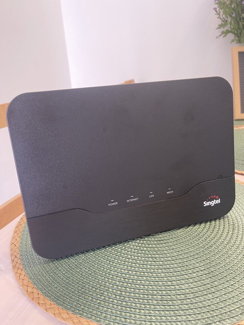 Singtel XGS Optical Network Unit with Wifi Router494498606597416963