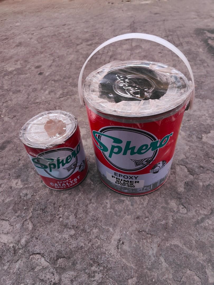 Sphero Epoxy Primer 4 Liters (Gallon) - Black (Category: Makeup) located in Dasmarinas. Submitted by mezzeric (Listing ID 1446349833, Image 2). Description: Brand new. Unopened. Sealed. Bought this from "Brix Industries Manila" on Sh0p33. Will remove ad once sold. Price is firm. Pickup only at Mabuhay City Paliparan 3 Dasmarinas Cavite. Thanks!.