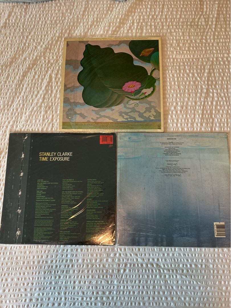 Stanley Clarke, Time Exposure & More Vinyl Records (Category: Vinyls) located in Manila. Submitted by el_decluttering (Listing ID 1446428859, Image 2). Description: 1k per piece - Three vinyl records for sale. - Includes Stanley Clarke's 'Time Exposure'. - Also features 'Voices of the Rain' by Sample. - Great additions for any vinyl collector. LOCATION: MAKATI.