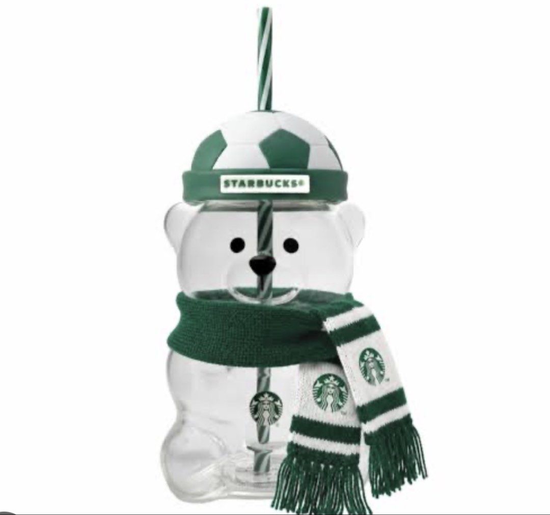 Starbucks Soccer Bear cup (Category: Water Bottles & Tumblers) located in Quezon City. Submitted by ennag (Listing ID 1446413138, Image 1). Description: Brand new Bought at Starbucks in South Korea .