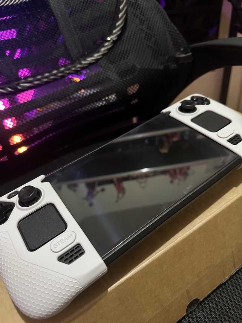 Steam Deck OLED 512gb Complete with box and receipt (Category: Others) located in Angeles City. Submitted by _ejdzn (Listing ID 1446527752, Image 2). Description: MAGBASA! AUTO PASS SA PURO KWENTUHAN AT PURO TANONG AUTO PASS SA HINGI NG PICS (Anjan na lahat ng pics) Steamdeck OLED 512gb Complete with Receipt (1st owner) With pre installed games (see pics) 34.995 Fix price Bihira gamitin super pristine condition parang bago pa Nepo mall or Savemor
