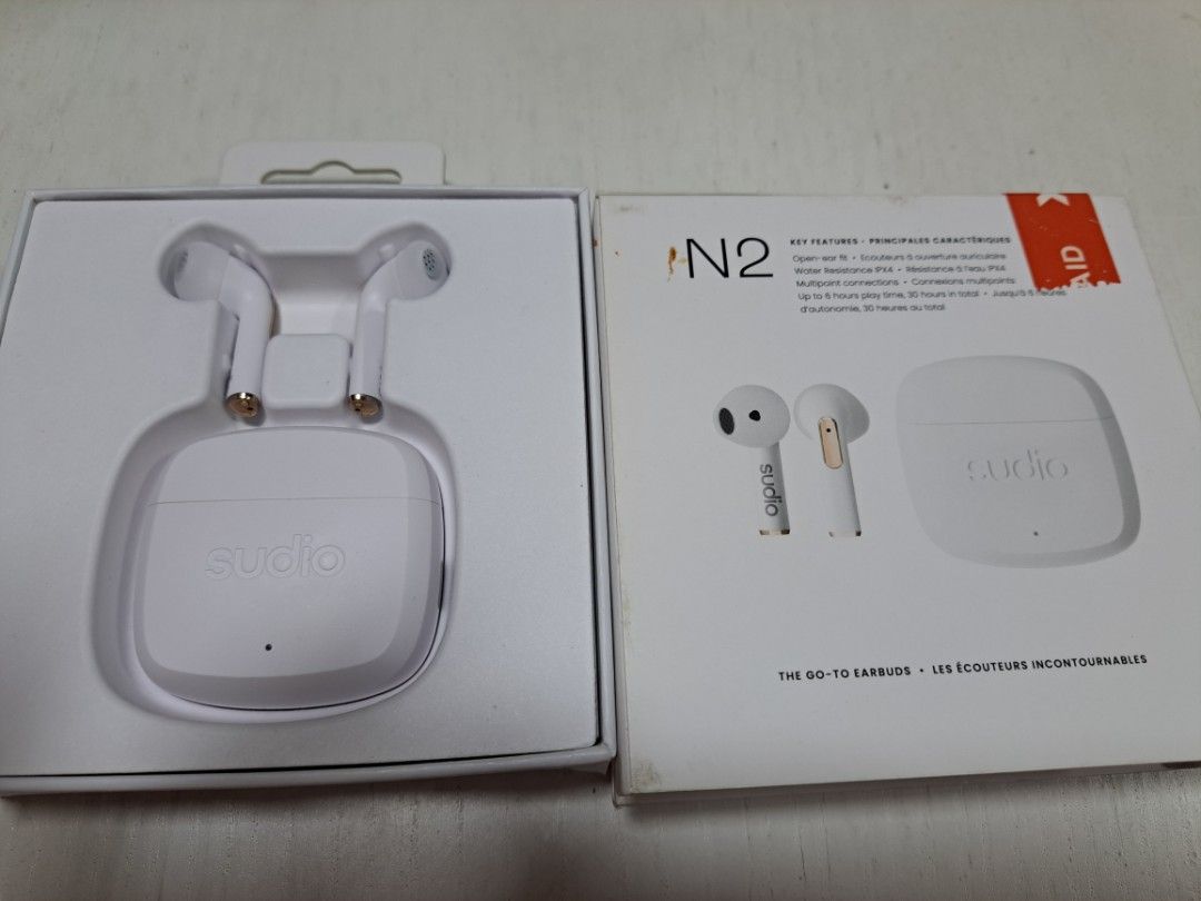 Sudio N2 White True Wireless Earbuds495630198254479361