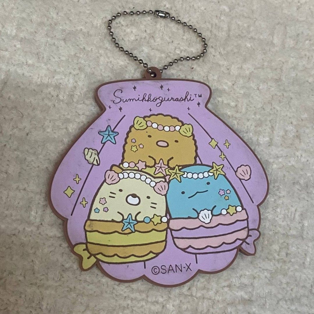 sumikko gurashi mermaid coaster charm (Category: Character Goods) located in Quezon City. Submitted by yamuyamu (Listing ID 1446380328, Image 1). Description: bought in taiwan, slightly dirty please check the photo! but i will try to clean it thoroughly before shipping .