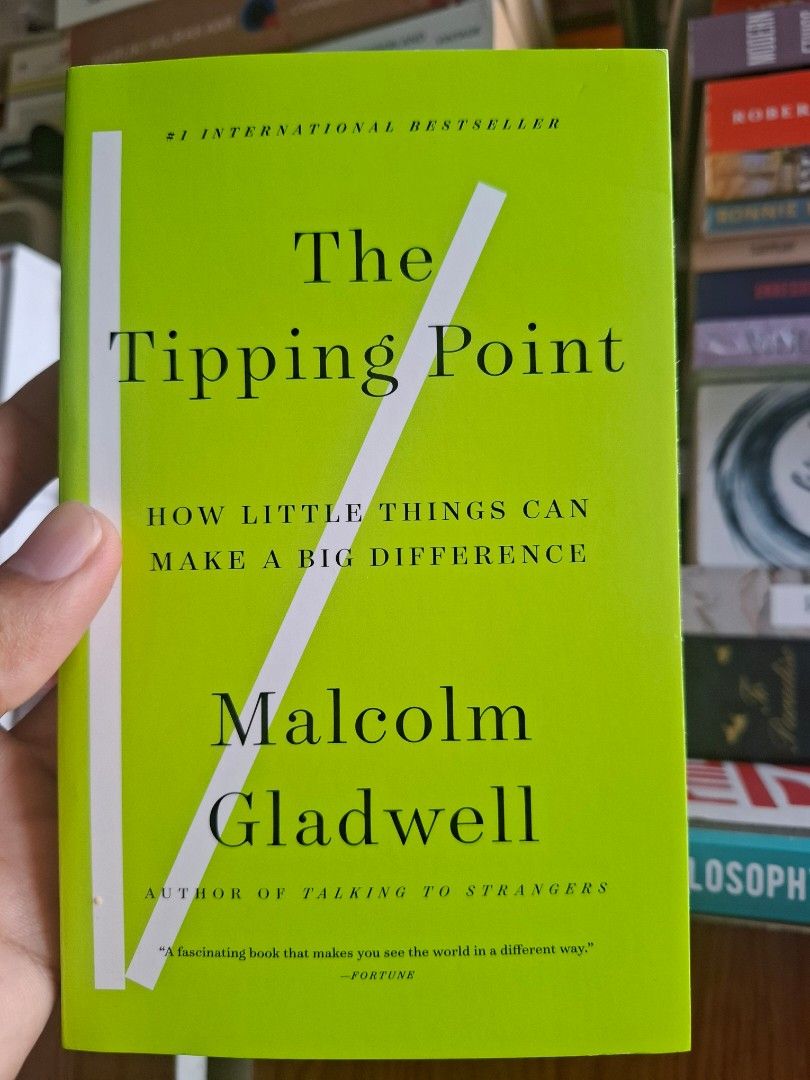The Tipping Point by Malcolm Gladwell (Category: Storybooks) located in Pasig City. Submitted by freestone.9913ca (Listing ID 1446461056, Image 1). Description: .