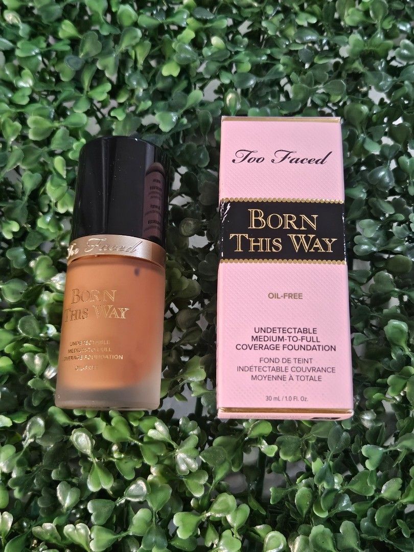 Too Faced Born This Way Foundation - Mahogany (Category: Makeup) located in Imus. Submitted by a.niko (Listing ID 1446520070, Image 1). Description: - Too Faced Born This Way Foundation - Shade: Mahogany - Coverage: Medium to Full - Formula: Oil-free - Size: 30 ml / 1.0 fl oz - Finish: Natural, radiant - Origin: Made in Canada -past manuf date.