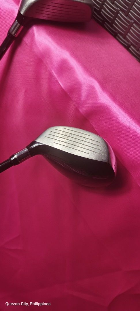 Tsuruya Axel Fairway Wood (Category: Golf) located in Manila. Submitted by yeonmei5614747 (Listing ID 1446353987, Image 3). Description: - - Includes 5 and 7 faiway wood - Clubs feature graphite shafts - Ideal for golfers of all skill levels Selling for 3300 each.. takes 2 club for 5800.