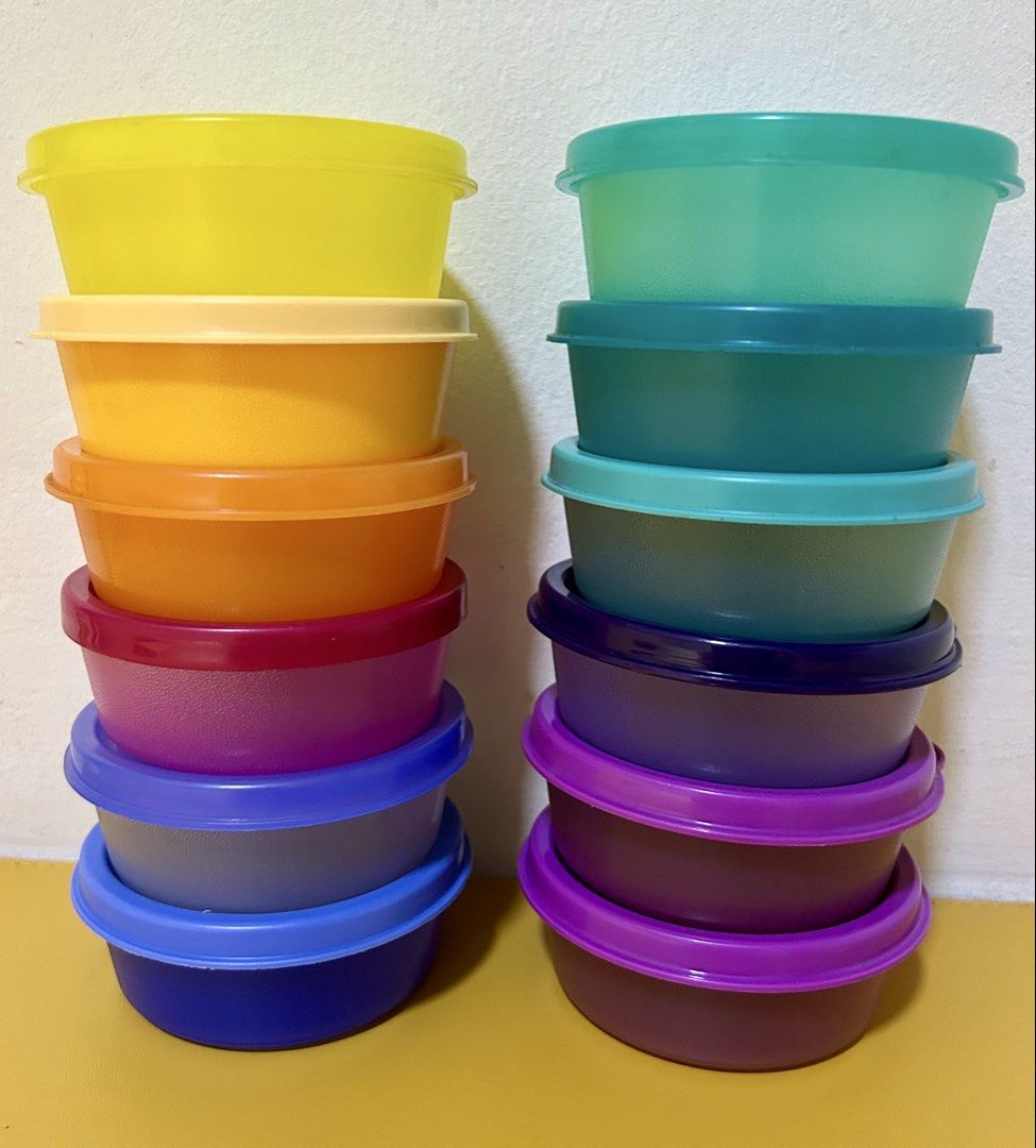 Tupperware Round Containers