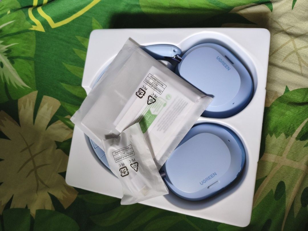 Ugreen HiTune Max 5c (Category: Headphones & Headsets) located in Caloocan City. Submitted by zachyjyrocy (Listing ID 1446378178, Image 3). Description: Ugreen HiTune Max5c Hybrid Active Noice Canceling Headphone 700php no issue north Caloocan open for pick up shipping via lalamove .