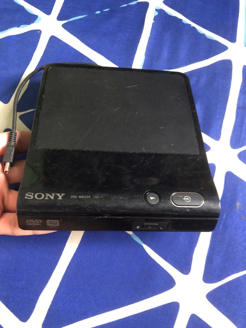 Untested Sony DVD RW drive (Category: Portable Audio Accessories) located in Quezon City. Submitted by markgolveo (Listing ID 1446380052, Image 3). Description: Untested Sony DVD RW drive Signs of body wears on shell case Untested as declared Usb cable end is uncommon For parts out repairs.