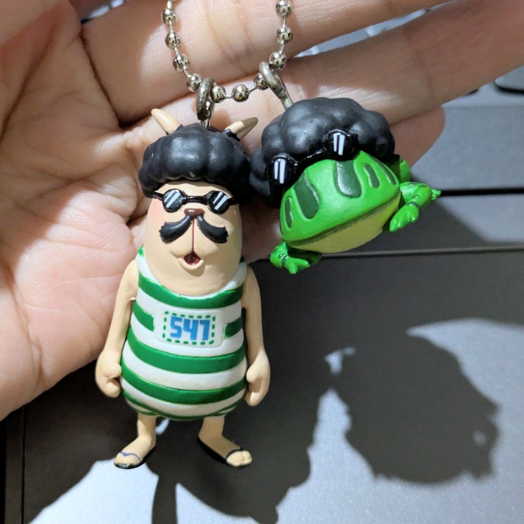 Usavich Mascot Keychain (Category: Character Goods) located in Batangas. Submitted by mirajane._ (Listing ID 1446523282, Image 1). Description: Authentic Takara Tomy T-ARTS Usavich Mascot Keychain - Putin & Leningrad Frog Has signs of usage. Actual photos posted. What you see is what you get. Please review the photos carefully for the actual condition. Loc.: Batangas MOP: GCash only MOD: J&T (Buyer shoulders fee).