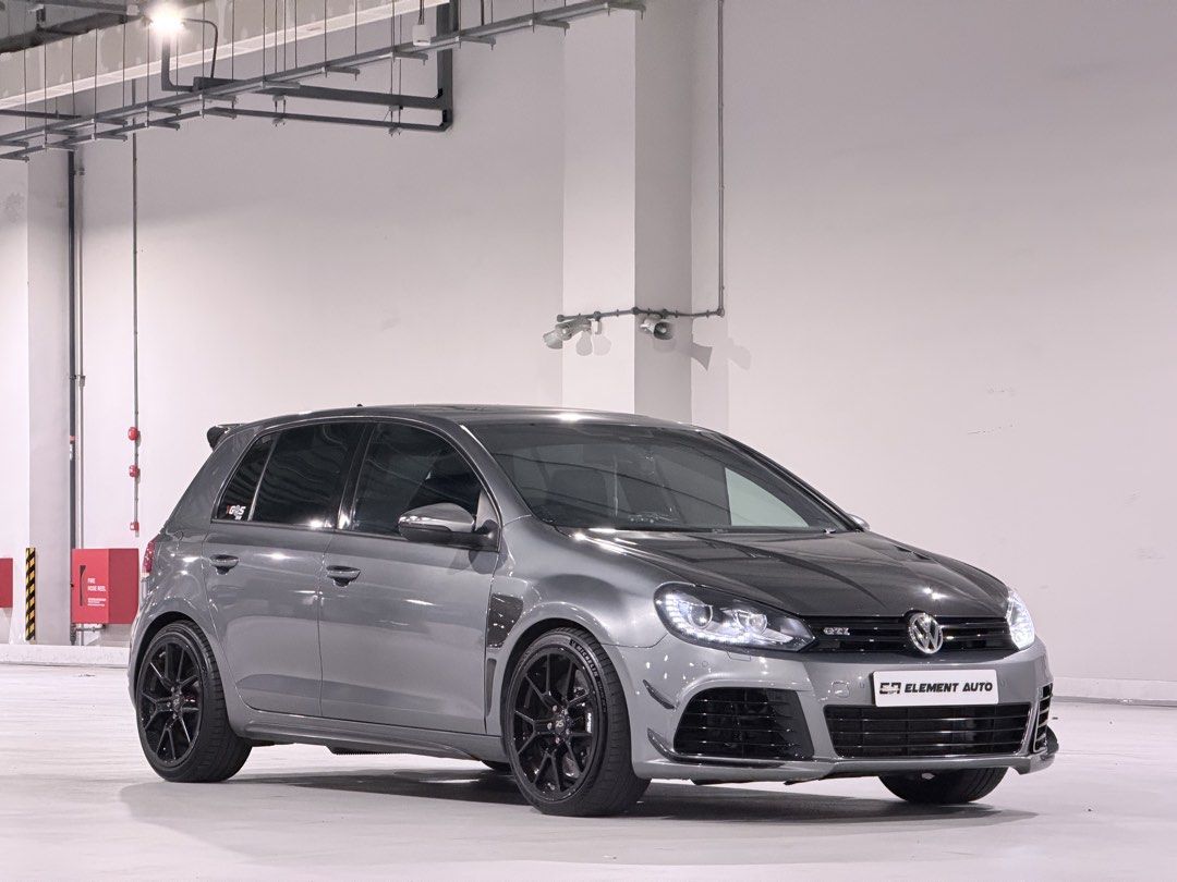 Volkswagen Golf GTI 2.0 DSG 5dr (A) (Category: Used Cars) located in Singapore. Submitted by s0d4.w4t3r (Listing ID 1446514677, Image 3). Description: Selling a Volkswagen Golf GTI MK6. Grey exterior with black rims and carbon fiber hood. Sporty look with a rear spoiler. Great for driving enthusiasts. Contact me for more details..