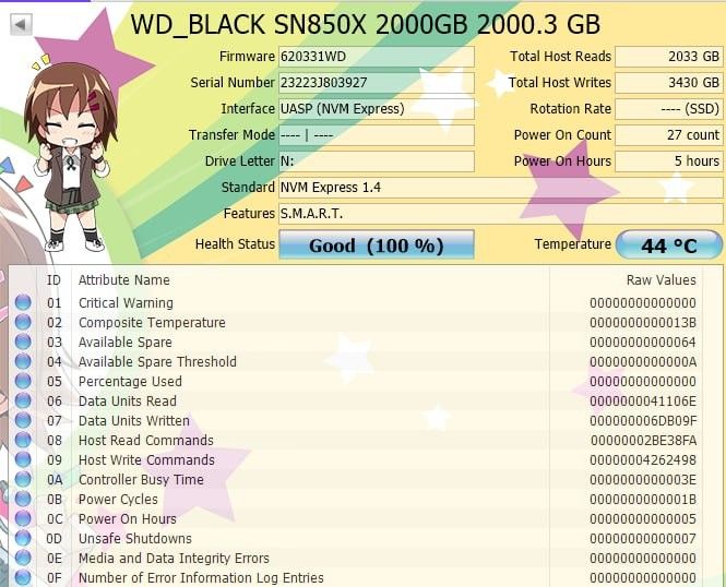 Wd BLACK SN850X SSD 2TB Gen4494780077290311681