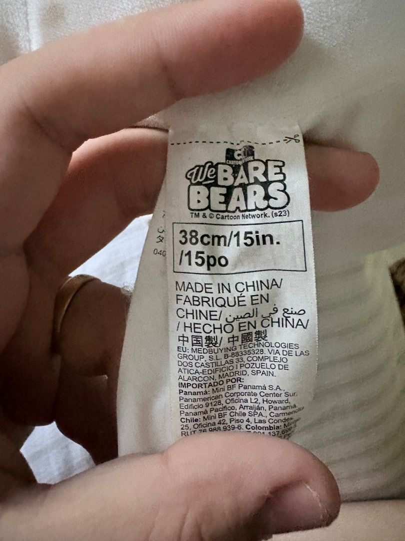We Bare Bears Ice Bear Plush (Category: Everything Else Others) located in Caloocan City. Submitted by chokobutter (Listing ID 1446448906, Image 3). Description: .