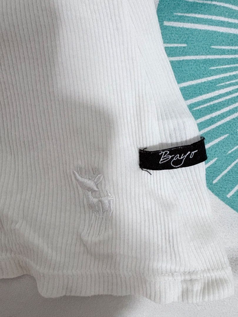 White Long Bayo Sleeveless Top (Category: Sleeveless) located in Caloocan City. Submitted by chokobutter (Listing ID 1446457070, Image 1). Description: .