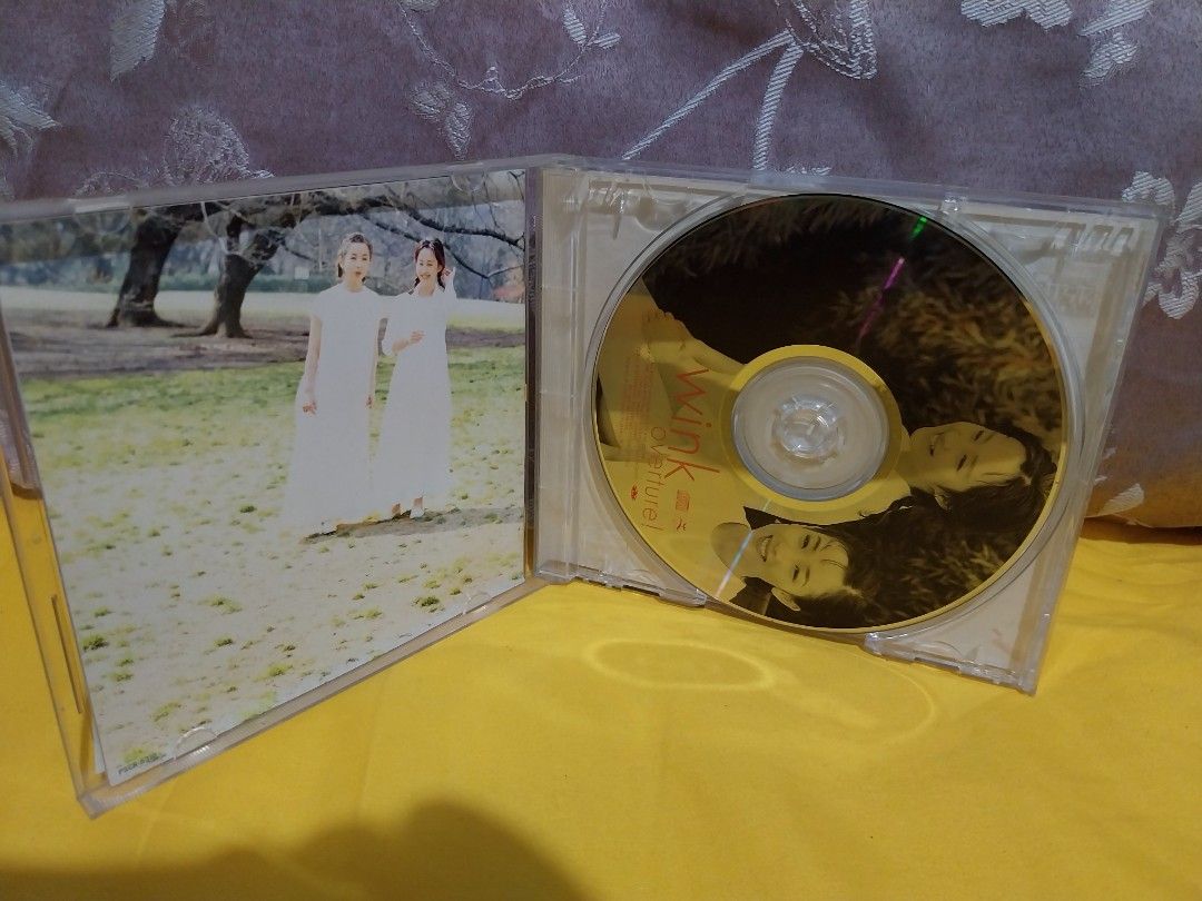 Wink Overture! CD Album (Category: CDs & DVDs) located in Tagum. Submitted by boykolekgadgetstuff (Listing ID 1446467279, Image 2). Description: - Wink Overture! CD album - Includes CD and case - Perfect for fans of Wink -scratches sa case duecto storage.
