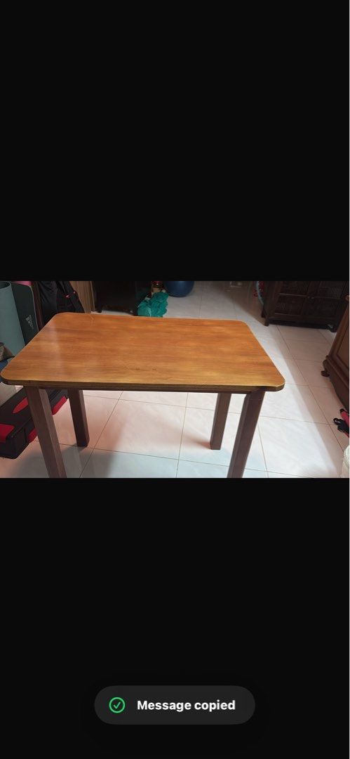 Wooden table