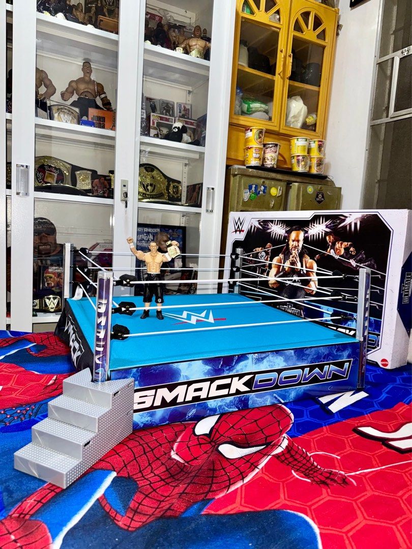 WWE SMACKDOWN ELITE RING without Jacob Fatu (Category: Action & Battle Toys) located in San Pablo. Submitted by dashbarleta28 (Listing ID 1446405741, Image 1). Description: .