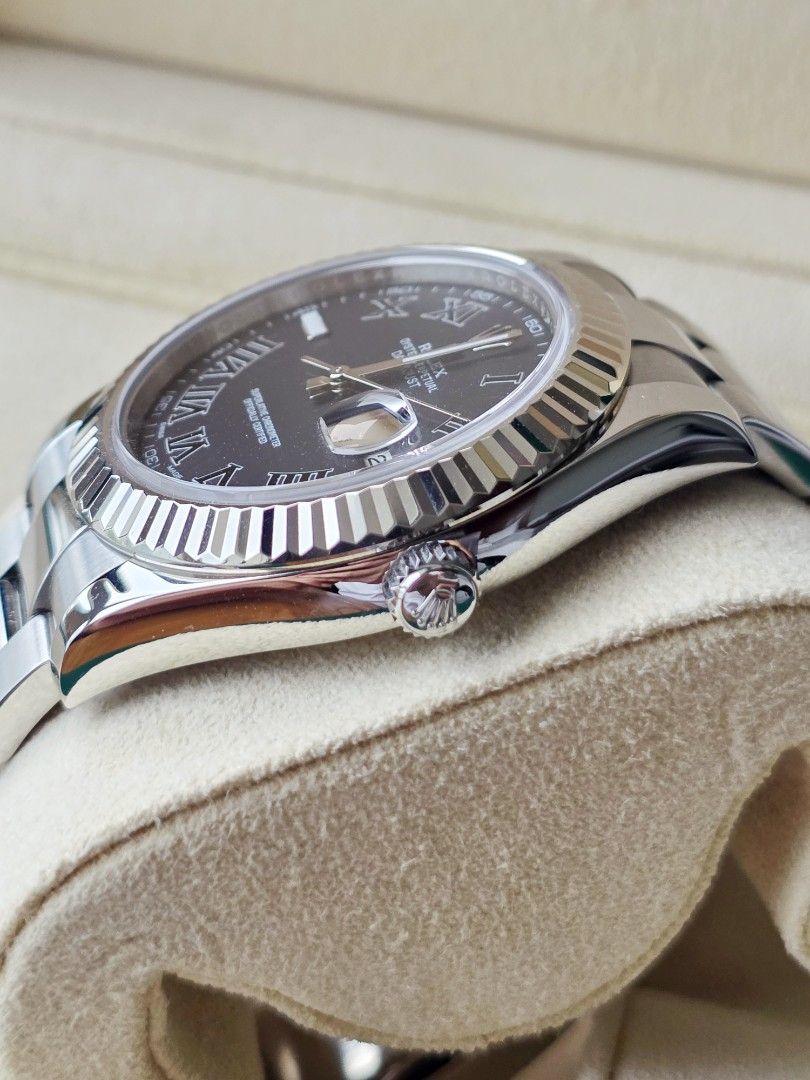 2016 Rolex Datejust 41 (126334) (Category: Luxury Watches) located in Makati City. Submitted by rvffy (Listing ID 1446563951, Image 2). Description: Rolex Datejust 41 "Black Wimbledon" PRICE: Php588,000 Year: 2016 Model: Datejust 41 Model Number: 126334 Links: 12+1 (Complete) RoIex Guarantee Card/Certificate: Yes Original Box: Yes PM for inquiries. 📍 One Ayala, 1 Ayala Ave cor. Edsa, Makati City #126334 #126300 #116300 #126200 #116200.