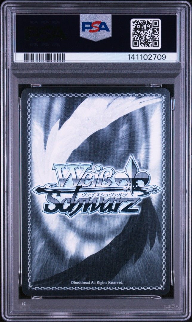 2023 Weiss Schwarz JPN UMA/W106-GOLD SP Signature PSA 9 (Category: Others) located in Semenyih. Submitted by eruchii03 (Listing ID 1446544416, Image 2). Description: 2023 WEISS SCHWARZ JAPANESE UMA MUSUME PRETTY DERBY #011 SP DRMR, SPECIAL WEEK UMA/W106-GOLD SIGNATURE can pm me for more details and also can nego the slab follow the current market price recommended meet up area kajang, semenyih, bangi and near them.