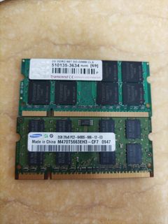 2GB x2 DDR2 SODIMM RAM Memory508336451995586560