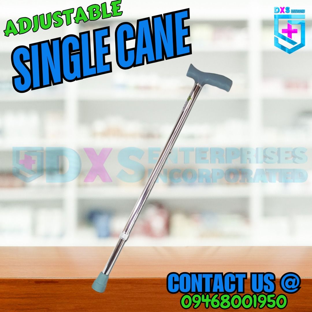 ADJUSTABLE SINGLE CANE (Category: Braces, Support & Protection) located in Quezon City. Submitted by marketing_zyra (Listing ID 1446582790, Image 2). Description: .