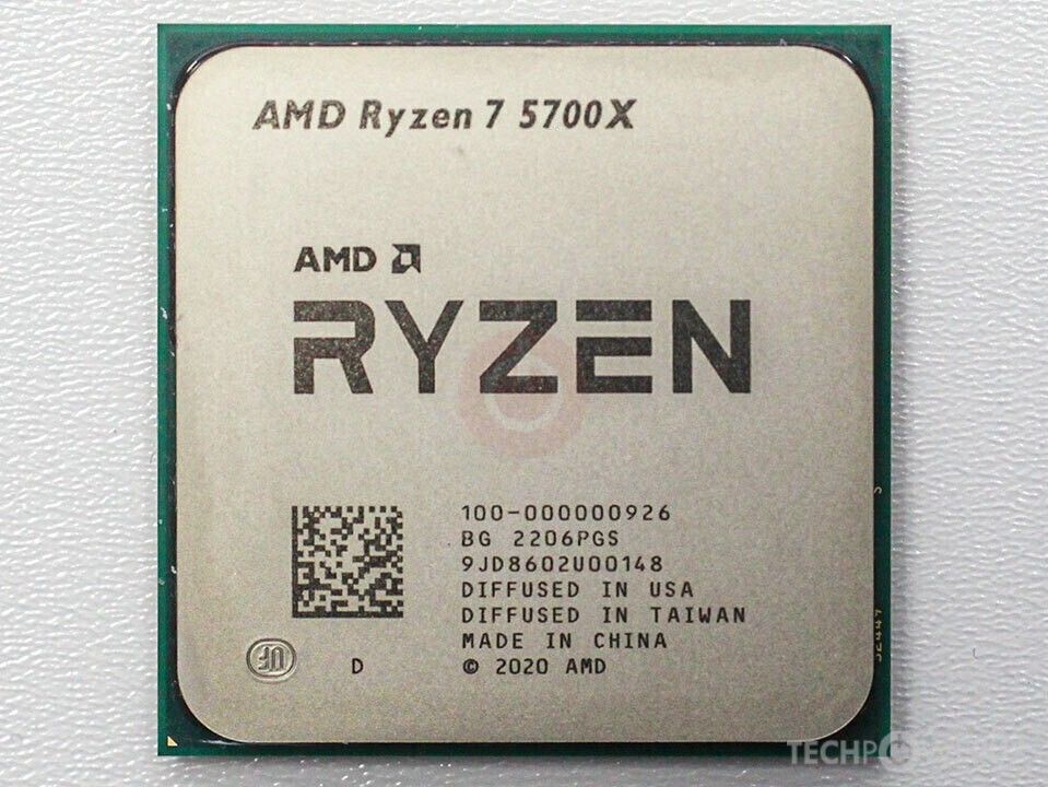 AMD Ryzen 7 5700X Processor495491573550960640