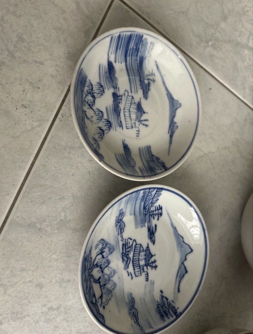 Antique vintage design dinnerware