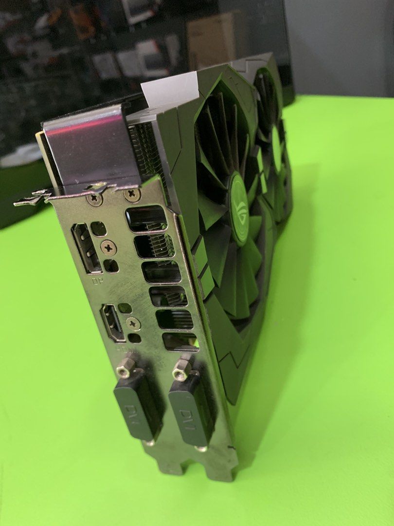 ASUS ROG Strix RX570 8GB Graphics Card (Category: Computer Parts) located in Rawang. Submitted by sm_empire (Listing ID 1446562589, Image 3). Description: - ASUS ROG Strix RX570 8GB - 8GB GDDR5 Memory - Dual-fan cooling system for optimal performance - Excellent for gaming and demanding PC tasks - Fully tested and in working condition - Ready for your next PC build -Ready Benchmark Tested -Low Temperature Lalamove KL/Selangor Self Collect & Test 