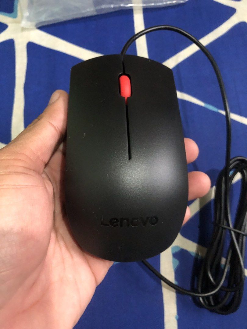 Authentic Lenovo Mouse (Category: Mouse & Mousepads) located in Quezon City. Submitted by markgolveo (Listing ID 1446629610, Image 1). Description: Authentic Lenovo Mouse As good as new opened only for inspection Working properly .