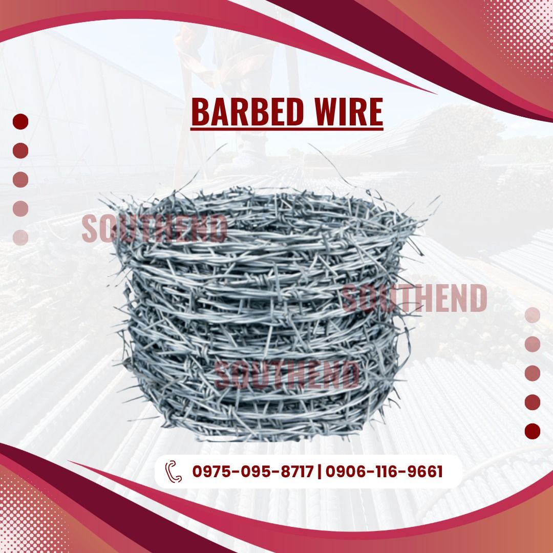 BARBED WIRE - CYCLONE WIRE - HOG WIRE - STAINLESS STEEL PERFORATED SHEET - COMBAT WIRE (Category: Everything Else Others) located in Caloocan City. Submitted by lauda_southend (Listing ID 1446552247, Image 1). Description: 𝕆ℕ 𝕊𝕋𝕆ℂ𝕂 – ℍ𝕚𝕘𝕙-ℚ𝕦𝕒𝕝𝕚𝕥𝕪 𝕀𝕟𝕕𝕦𝕤𝕥𝕣𝕚𝕒𝕝 & ℂ𝕠𝕟𝕤𝕥𝕣𝕦𝕔𝕥𝕚𝕠𝕟 𝕄𝕒𝕥𝕖𝕣𝕚𝕒𝕝𝕤 𝕃𝕠𝕠𝕜𝕚𝕟𝕘 𝕗𝕠𝕣 𝕢𝕦𝕒𝕝𝕚𝕥𝕪 𝕔𝕠𝕟𝕤𝕥𝕣𝕦𝕔𝕥𝕚𝕠𝕟 𝕒𝕟𝕕 𝕙𝕒𝕣𝕕𝕨𝕒𝕣𝕖 𝕞𝕒𝕥𝕖𝕣𝕚𝕒𝕝𝕤? 𝕎𝕖 𝕤𝕦𝕡𝕡𝕝𝕪