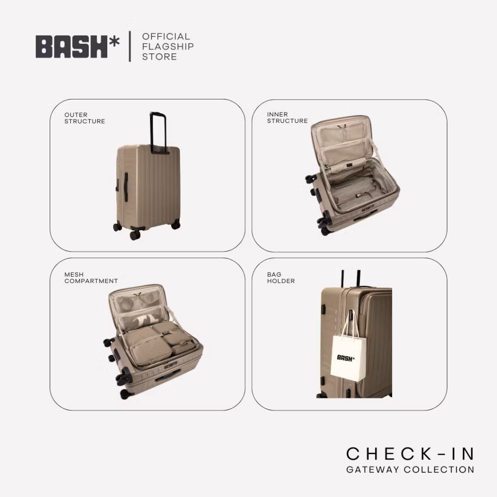 BASH Luggage Large in Oak (Category: Luggage) located in San Juan City. Submitted by zizibu.shopping (Listing ID 1446561358, Image 2). Description: For sale: Bash Luggage in Oak - LARGE - never been used abroad - no signs of usage - negotiable price - loc: manila only - rfs: extra/ need fund For sale: Bash Luggage in Oak - LARGE - never been used abroad - no signs of usage - negotiable price - loc: manila only - rfs: extra/ need funds ORIG PRICE:
