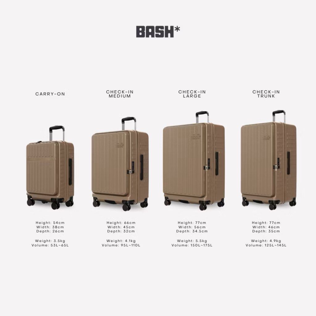 BASH Luggage Large in Oak (Category: Luggage) located in San Juan City. Submitted by zizibu.shopping (Listing ID 1446561358, Image 3). Description: For sale: Bash Luggage in Oak - LARGE - never been used abroad - no signs of usage - negotiable price - loc: manila only - rfs: extra/ need fund For sale: Bash Luggage in Oak - LARGE - never been used abroad - no signs of usage - negotiable price - loc: manila only - rfs: extra/ need funds ORIG PRICE: