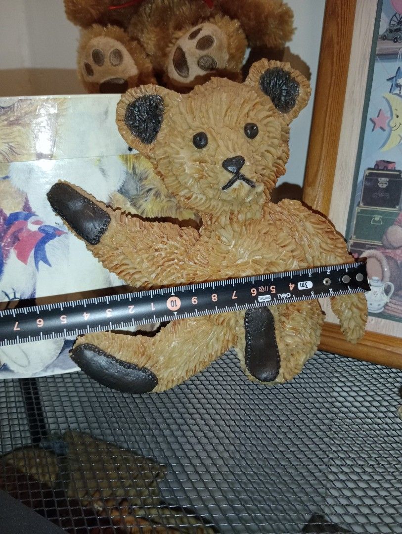 BEAR COOKIE-LIKE DECOR (MAY CRACK NA DINIKITAN) (Category: Other Home Decor) located in Kawit. Submitted by gieclutter (Listing ID 1446637505, Image 3). Description: ✓𝗔𝗦 𝗜𝗦 ・Actual photos, 𝒔𝒊𝒛𝒆𝒅 𝒑𝒓𝒆𝒄𝒊𝒔𝒆𝒍𝒚 in centimeters (𝗰𝗺) ・Verify dimensions before ordering ・Expect minor flaws (𝒅𝒆𝒏𝒕𝒔, 𝒔𝒄𝒓𝒂𝒕𝒄𝒉𝒆𝒔 and 𝒑𝒂𝒊𝒏𝒕 𝒄𝒉𝒊𝒑𝒔) as items are 𝘀𝗼𝘂𝗿𝗰𝗲𝗱 directly from the supplier ・All sales are final—𝗻𝗼 𝗿𝗲𝘁𝘂𝗿
