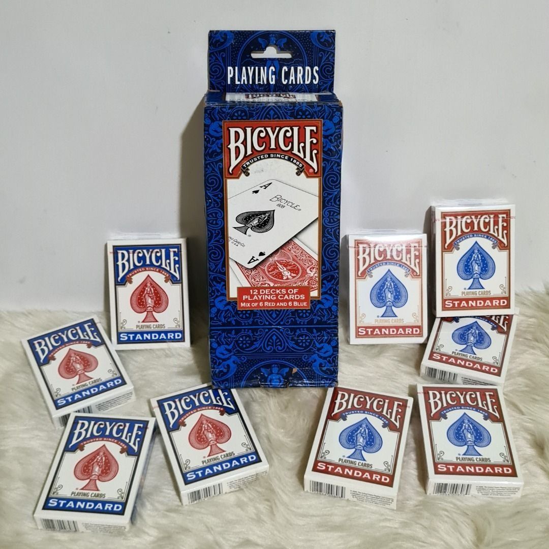 Bicycle Playing Cards (Brand New) (Category: Board Games & Puzzles) located in Antipolo. Submitted by legit_imported_items (Listing ID 1446576800, Image 1). Description: Kindly read first thank you! Bicycle Playing Cards (Brand New) Price: 200 each Brand New 💯 Authentic / Legit from US Fixed Price Antipolo Location *MoP: Metrobank / Gcash *No Reservation *Payment First (first to pay policy) *Nationwide Delivery / Shipping via lbc or lalamove at 