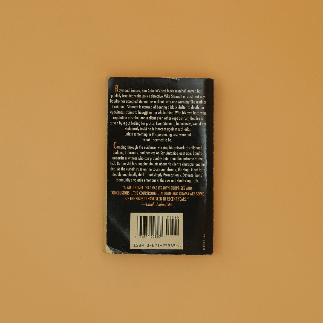 [BOOK] Rules of Evidence by Jay Brandon (Category: Textbooks) located in Taguig. Submitted by saisangsulok (Listing ID 1446562200, Image 2). Description: Rules of Evidence by Jay Brandon 90 php Specifications: - secondhand - paperback - with tanning pages - with cracks on spine - some fold marks on edges of cover - torn edge on the lower left of the back cover Other Info: 🛒 done reading, decluttering 📍Venice Grand Canal Mall, Mckinley Hill, Tag