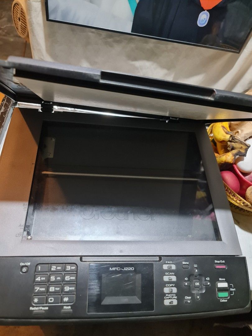 Brother MFC-J220 All-in-One Printer Scanner Copier Fax (Category: Printers, Scanners & Copiers) located in Angono. Submitted by zarisanchez0617 (Listing ID 1446671485, Image 2). Description: LAST PRICEE -Walang USB TO MDATA - Brother MFC-J220 All-in-One Printer - Functions: Print, Scan, Copy, Fax - Includes installed ink cartridges.