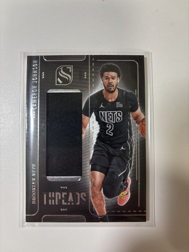 Cameron Johnson patch (Category: Raw Cards) located in Singapore. Submitted by cards_simply_sg (Listing ID 1446700520, Image 1). Description: .