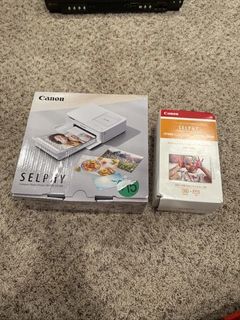 Canon SELPHY CP1500 Photo Printer with Photo Paper