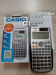 Casio fx-50FH II H.K.E.A.A. APPROVED HKDSE Calculator (3 units)