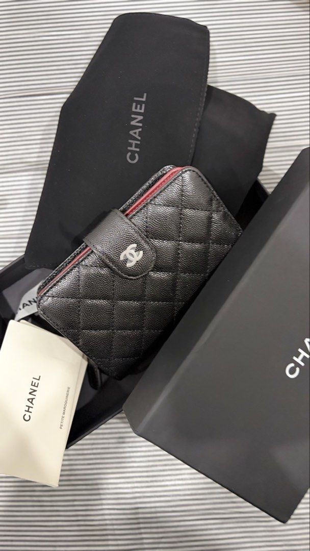 Chanel Quilted Caviar Leather BiFold Wallet (Category: Luxury Bags & Wallets) located in Manila. Submitted by curatedfromjapan (Listing ID 1446562288, Image 1). Description: 🇯🇵 Affordable Japan Auction Finds 👜✨ Luxury styles without the luxury price tag. “Curated from Japan” auctions and offered at budget-friendly prices. Please note: • Japan-sourced item • Buy only if you’re comfortable with this condition • Please review all photos before cl