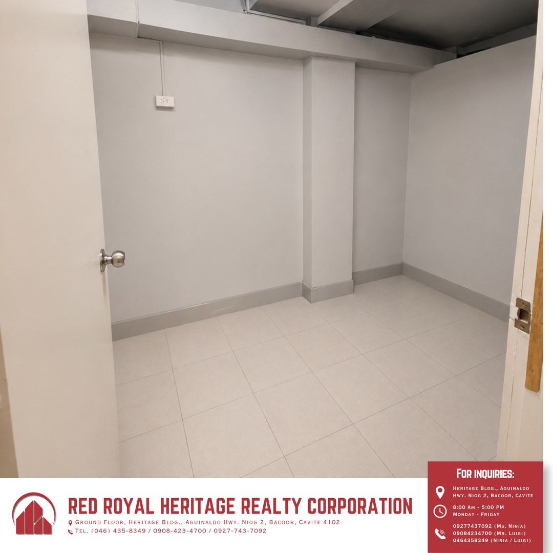 Commercial Space For Rent Bacoor Cavite (Category: Commercial) located in Imus. Submitted by luigired (Listing ID 1446586974, Image 2). Description: 120 Square-Meter (m²) Commercial Space for Rent Highlights: ✅ 2nd floor w/ own CR ✅ Main road ✅ Heavy foot traffic ✅ Parking Near: ✅ Schools ✅ Convenience Stores ✅ Service Centers ✅ Restaurants Ideal For: ✅ Offices ✅ Agencies ✅ Retail Businesses ✅ Service Centers ✅ Spa Lease Terms: 📝 3 Months Securi